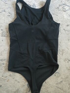 lululemon athletica Black Womans Body Suit
